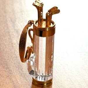 SWAROVSKI Crystal Memories Classics Golf Club Bag With Swan Logo